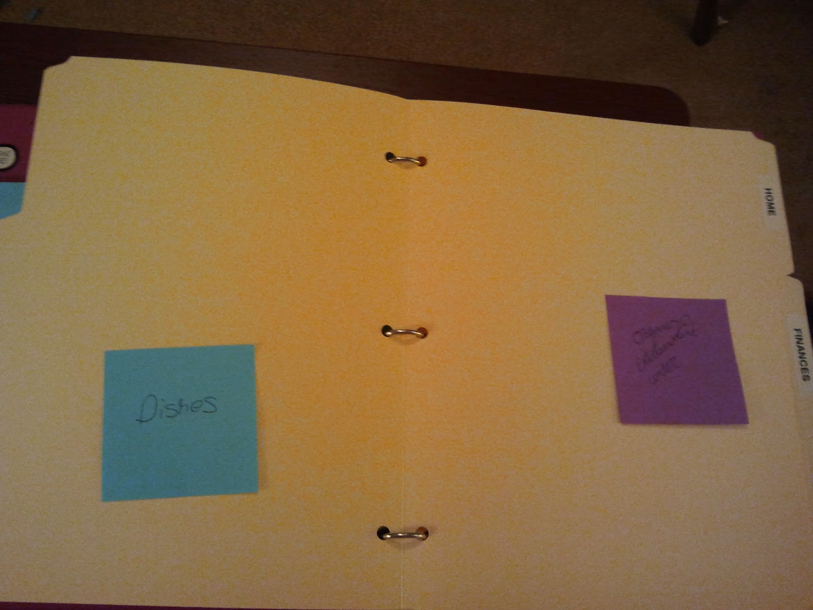 Post It Note Planner