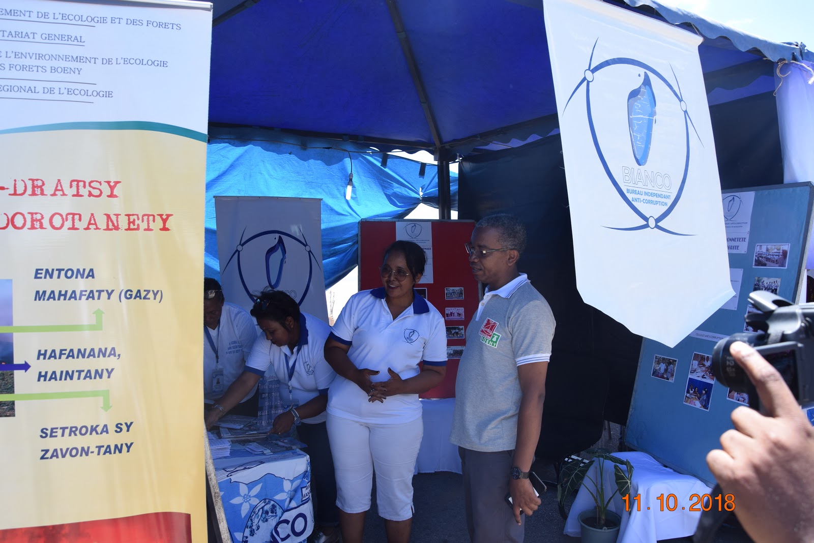 LUTTE CONTRE LA CORRUPTION A MAHAJANGA PARTICIPATION A LA FOIRE