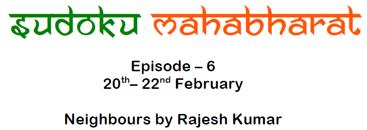 Sudoku Mahabharat Episode 6 by Rajesh Kumar