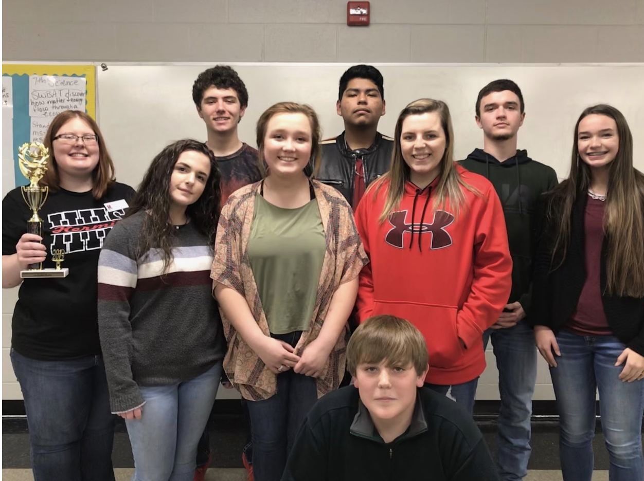 Saline River Chronicle News Hermitage Jr. High Quiz Bowl Team Advances