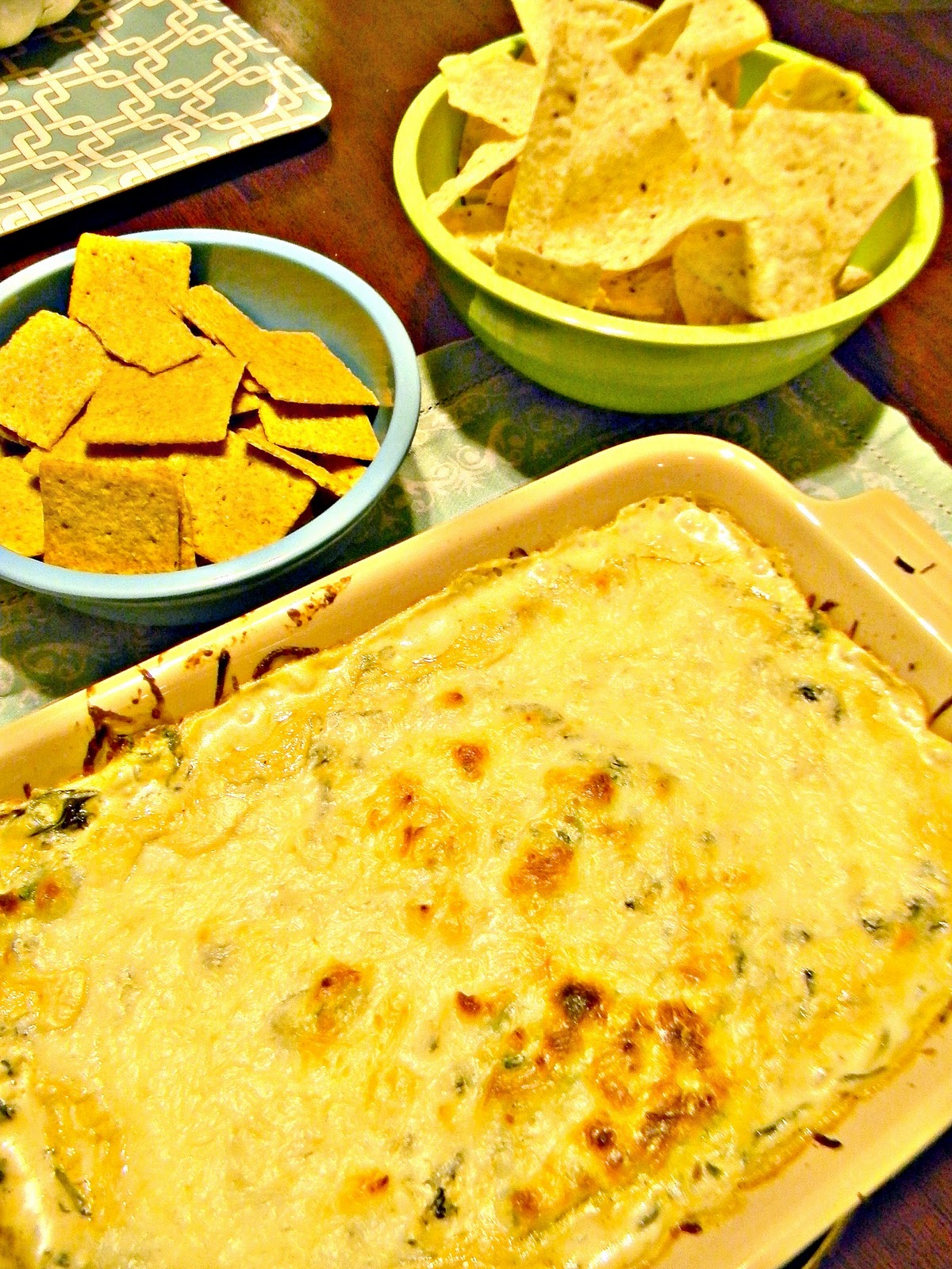From Dahlias to Doxies: Hot Spinach Dip