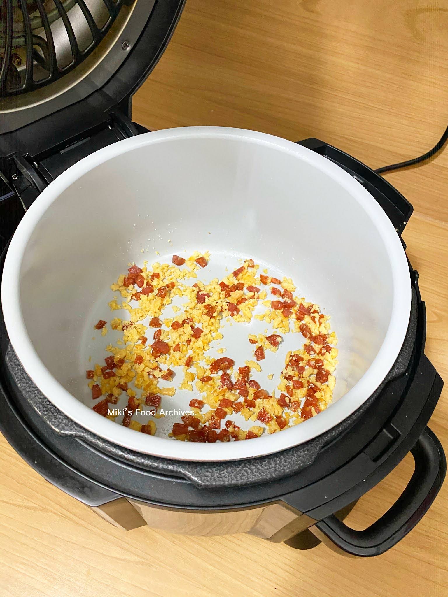 Miki's Food Archives Radish Cake aka Lo Bak Go 萝卜糕 [Ninja Foodi