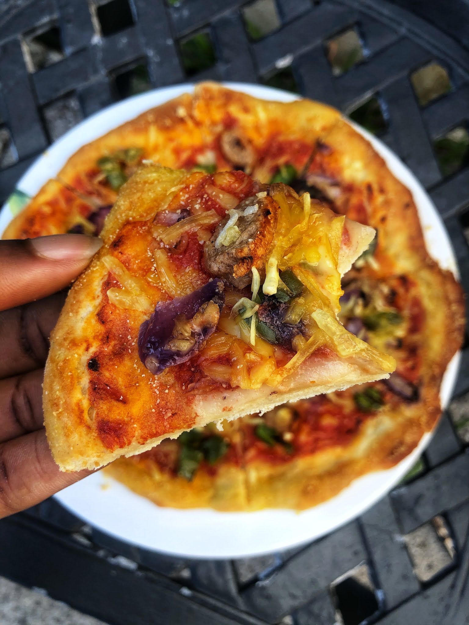 The Vegan Nigerian The Best Pizza Crust Recipe Vegan Pizza