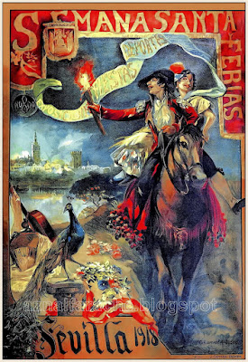 Sevilla - Semana Santa y Ferias 1918 - Alfonso Cañaveral Pérez y Antonio García Lozano