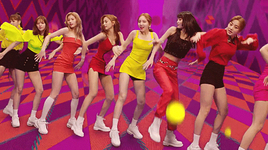트와이스, 오늘자 FANCY MV * 전체 컷 움짤..