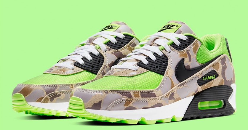 Swag Craze: First Look: Nike Air Max 90 SP ‘Green Duck Camo’