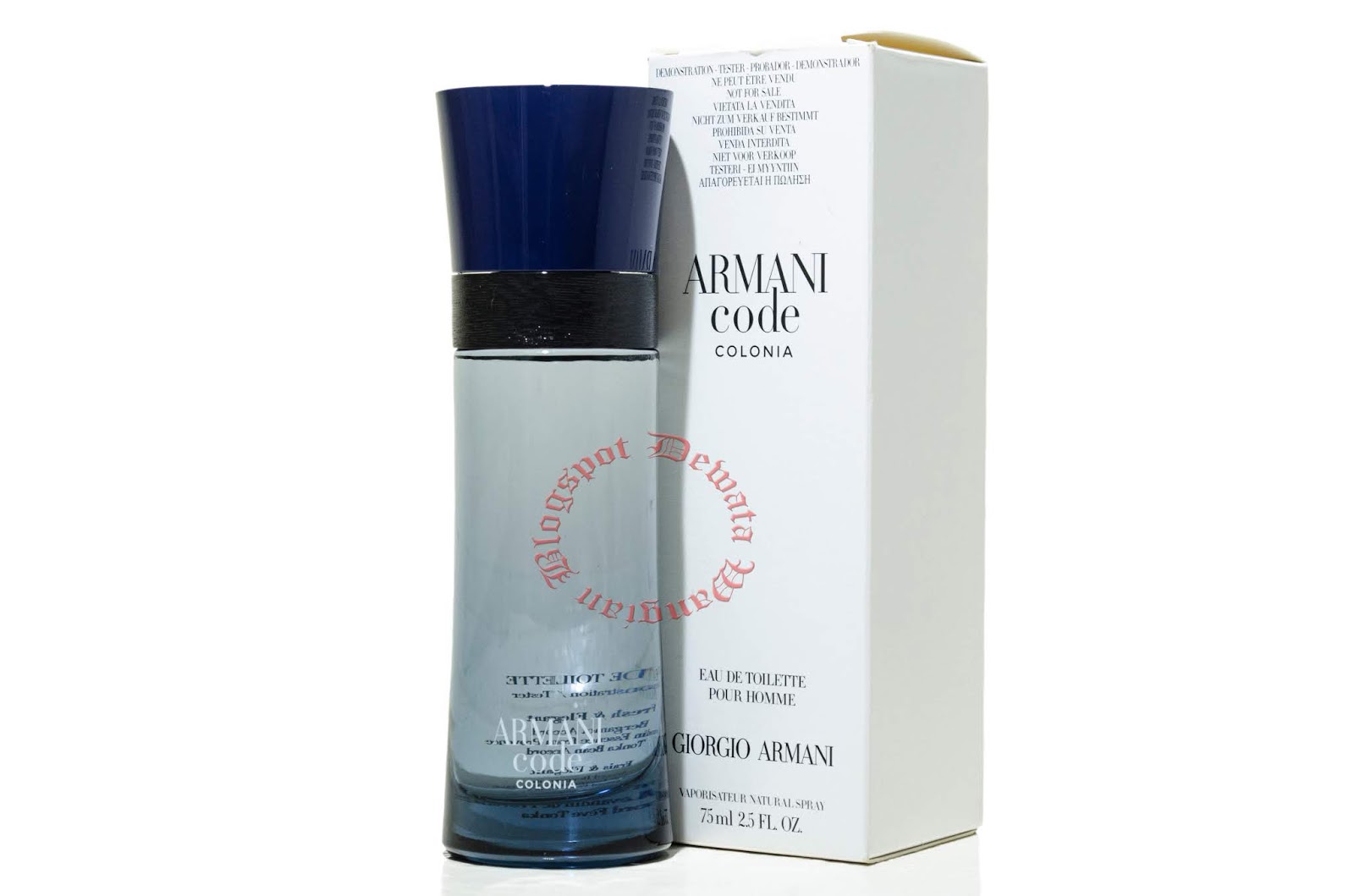 armani code colonia tester