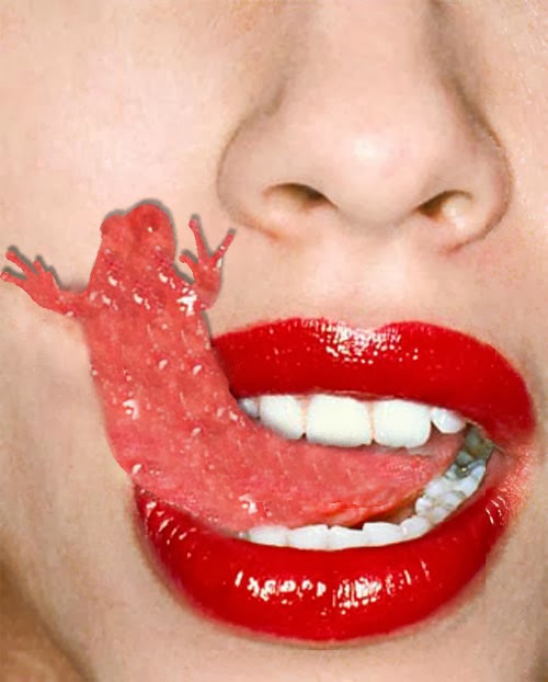 Resplendency Revealed Frog Tongue