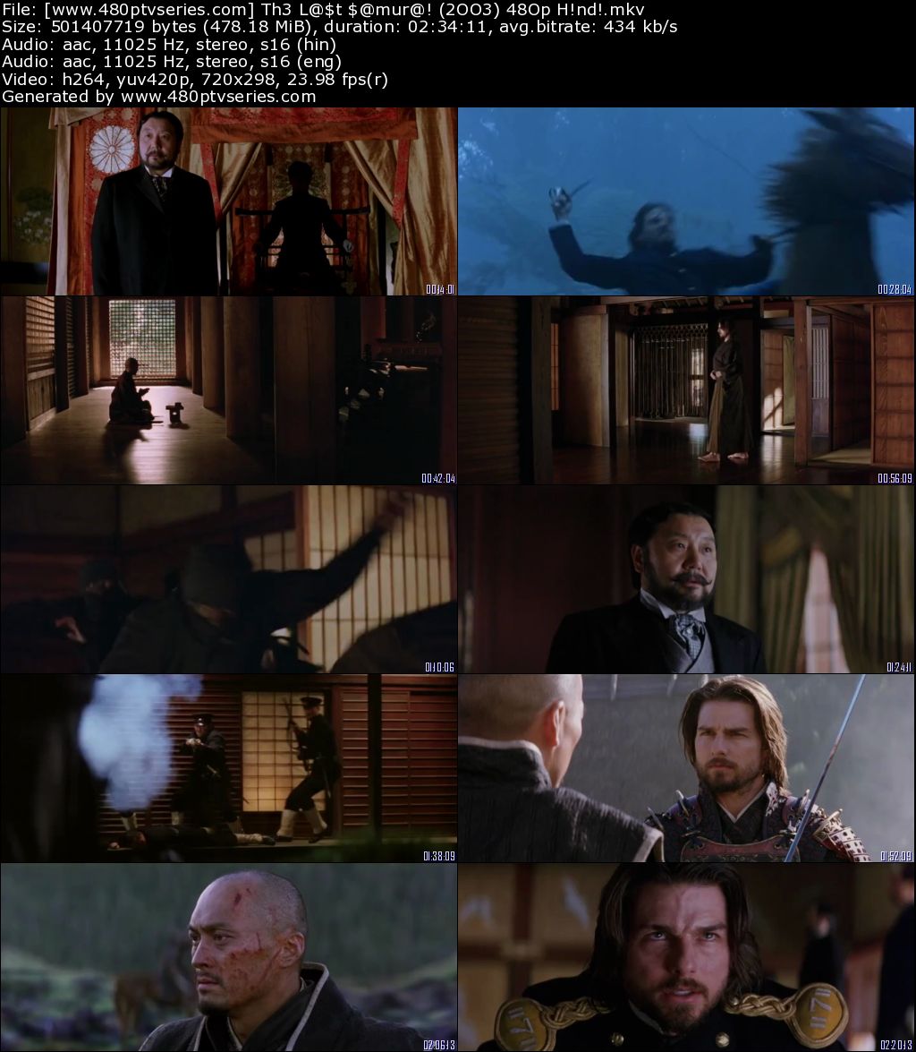 The Last Samurai (2003) 450MB Full Hindi Dual Audio Movie Download 480p Bluray Free Watch Online Full Movie Download Worldfree4u 9xmovies