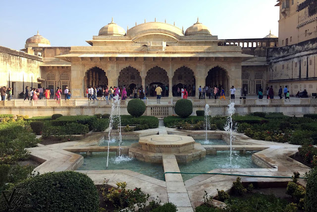 Sheesh Mahal and the gardens Sheesh Mahal and the gardens
