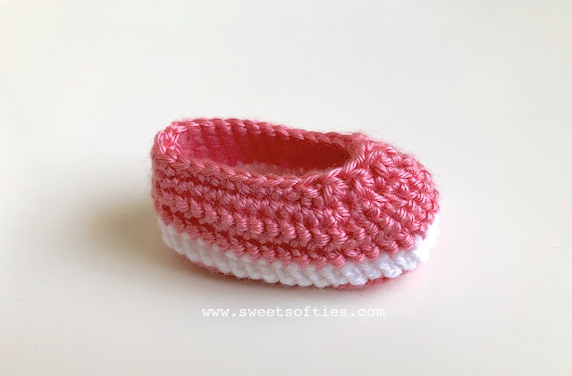 Baby's Soft Shoes (Free Crochet Pattern) - Sweet Softies