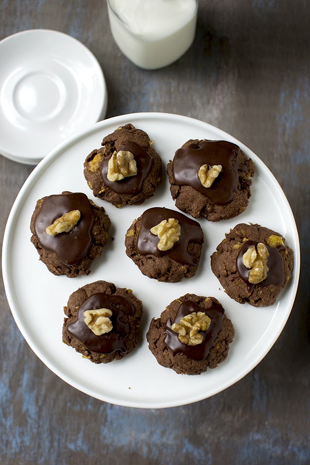 New Zealand Cornflakes and Cocoa Cookies