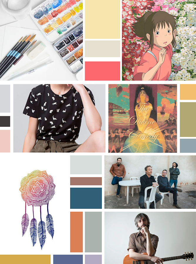 obsesiones septiembre moodboard