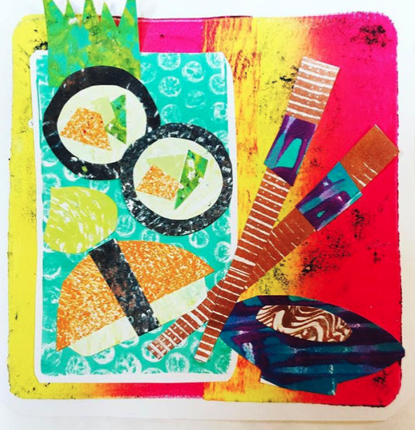 Gelatin Printmaking Made Easy for Kids and Adults