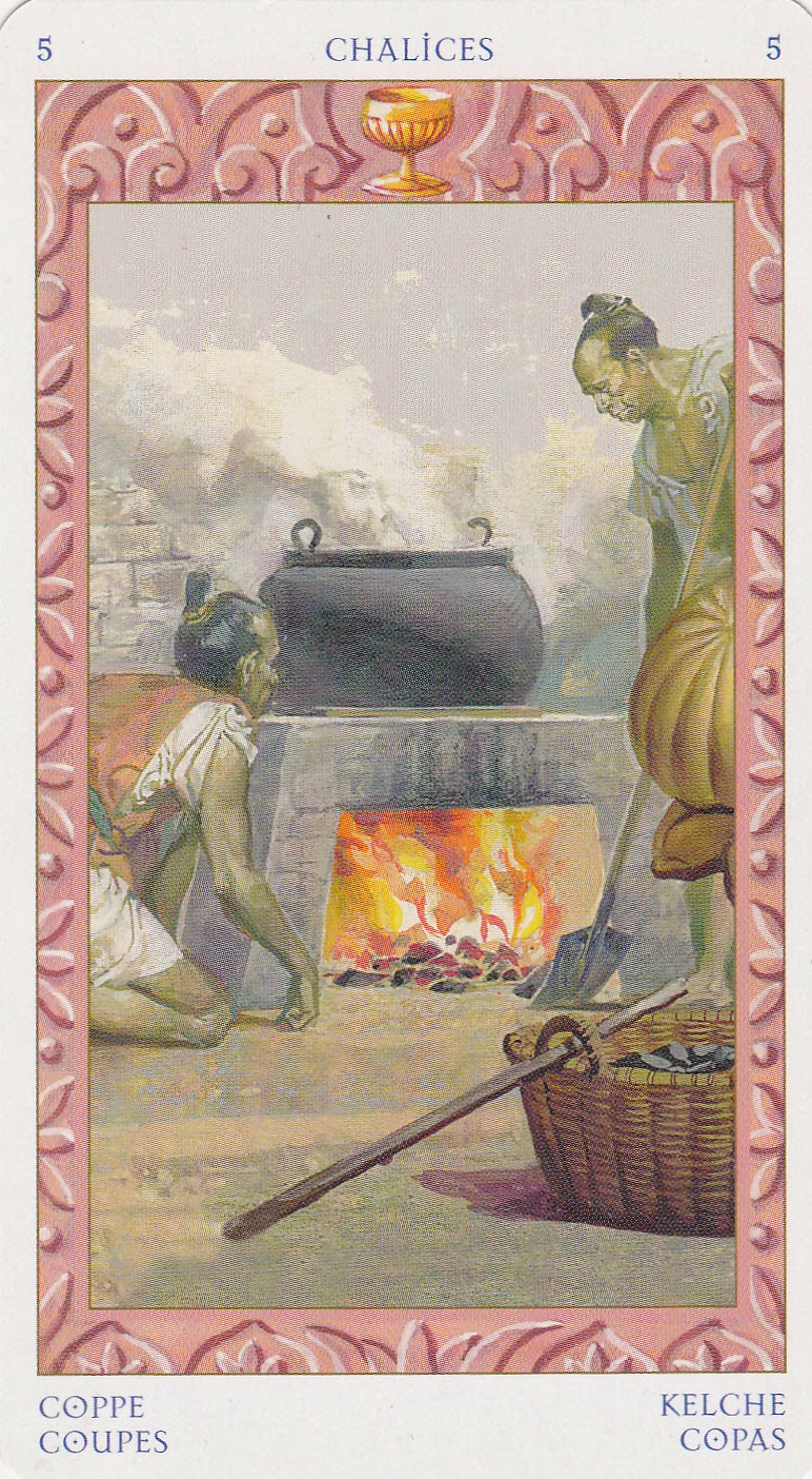 5 Кубков таро значение карта дня