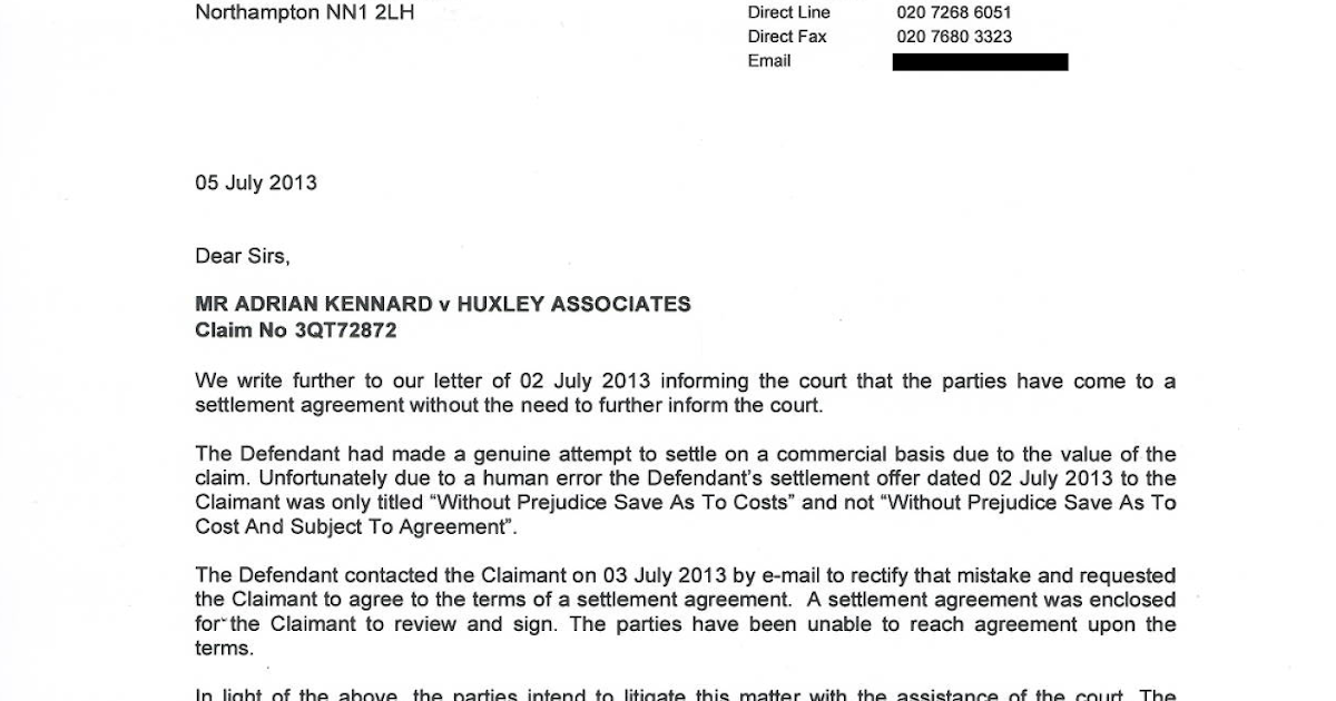 Legla Letter Sample Without Prejudice It States Every vrogue.co