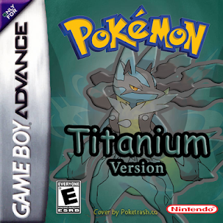 Pokemon Titanium GBA, Cover, Boxart