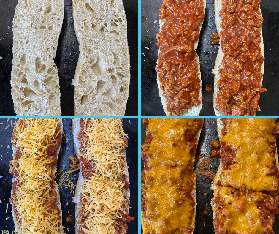 Easy Dinner Sloppy Joe French Bread Mommy's Block Party