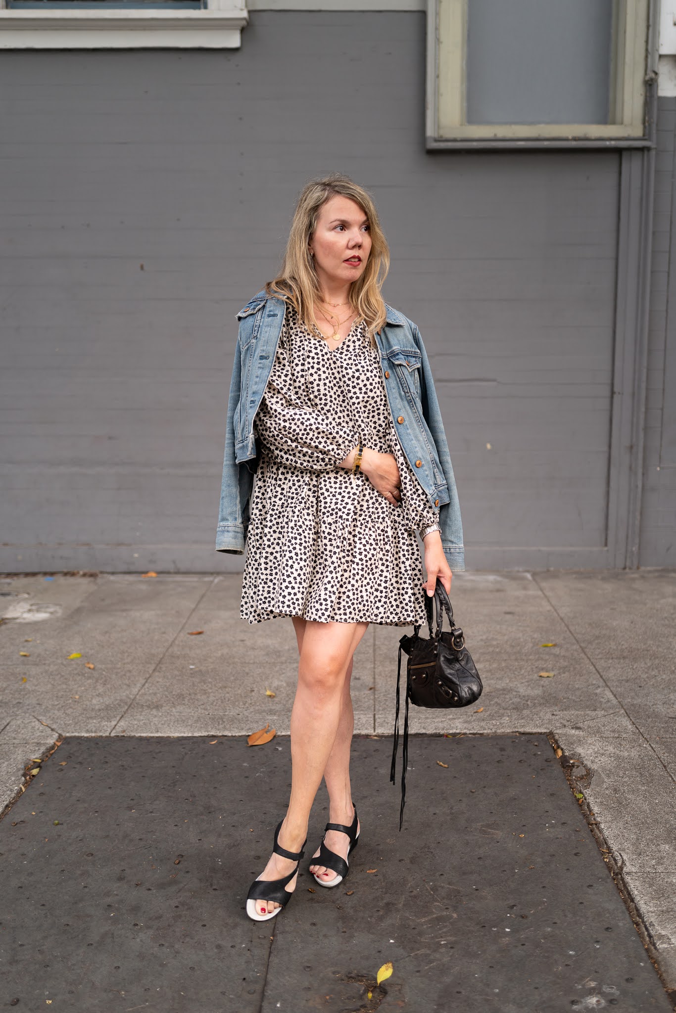 how to wear a tiered dress