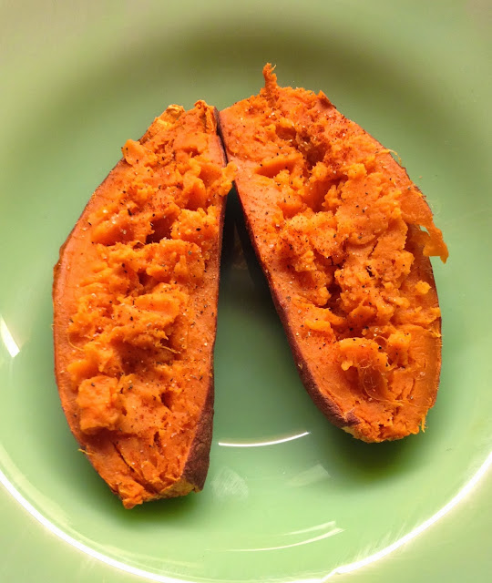Baked Sweet Potato With Apples