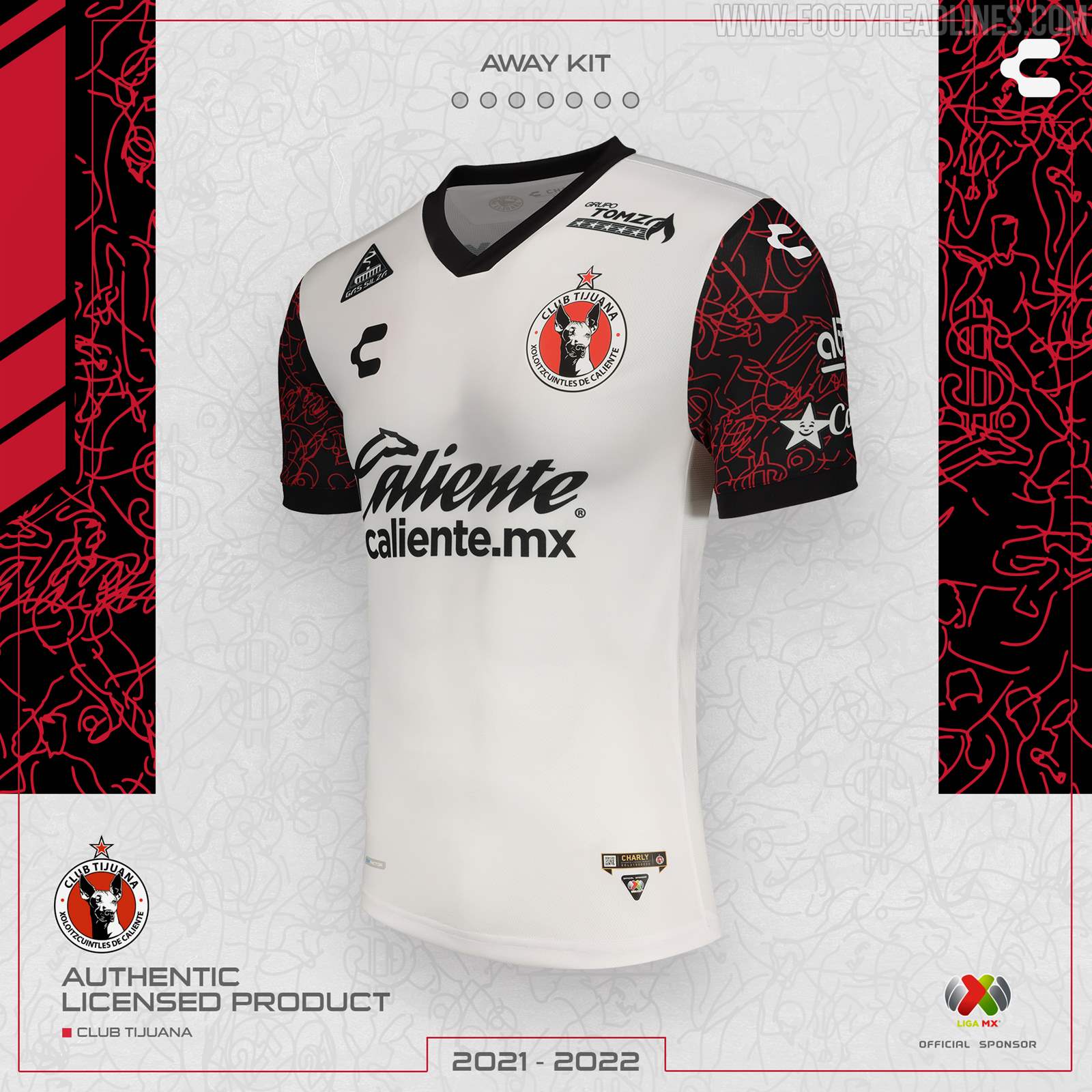 Xolos Schedule 2022 Xolos 21-22 Home, Away & Goalkeeper Kits Released - Footy Headlines