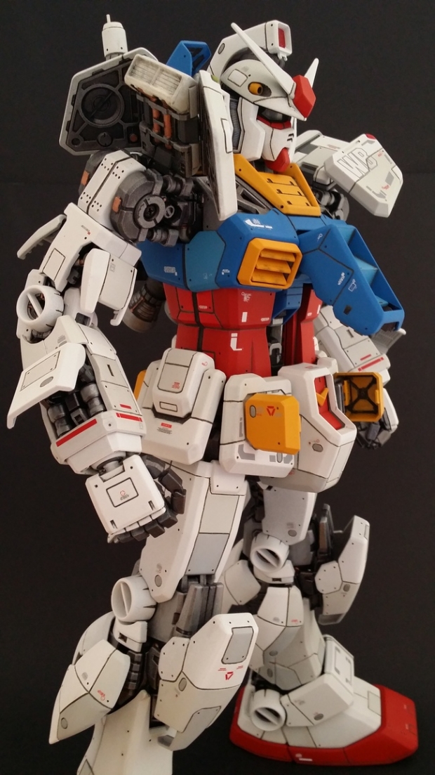 Custom Build PG 1/60 RX782 Gundam "Real Grade Details"