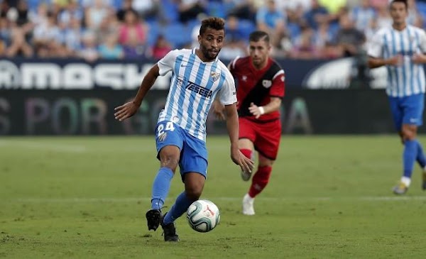Málaga, Benkhemassa fue expulsado pese a no tocar a su rival