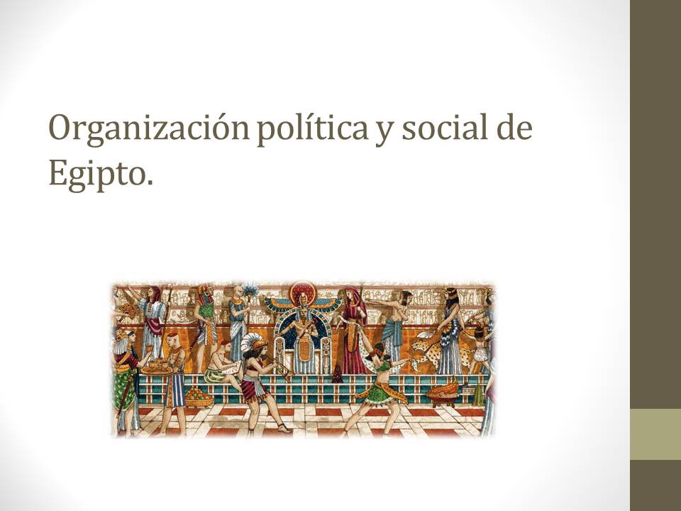 egipto antiguo Organización social de Egipto