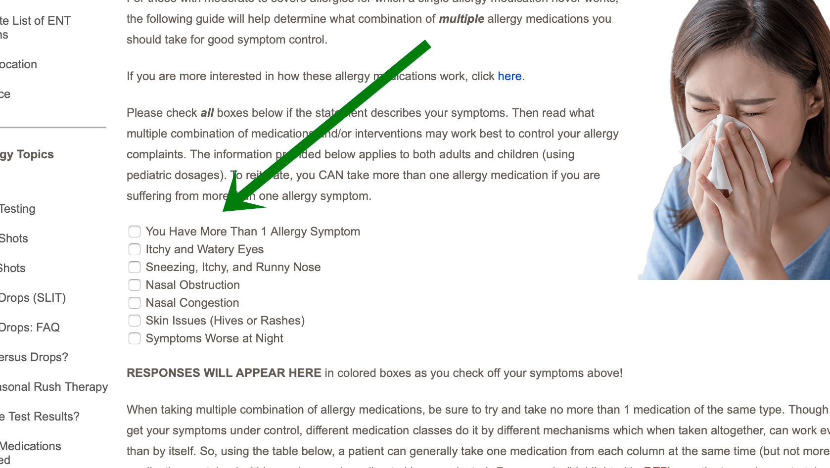 What Allergy Medication Should I Take? Can I Take More Than One