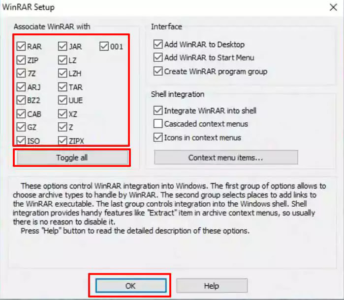 How to extract rar file
