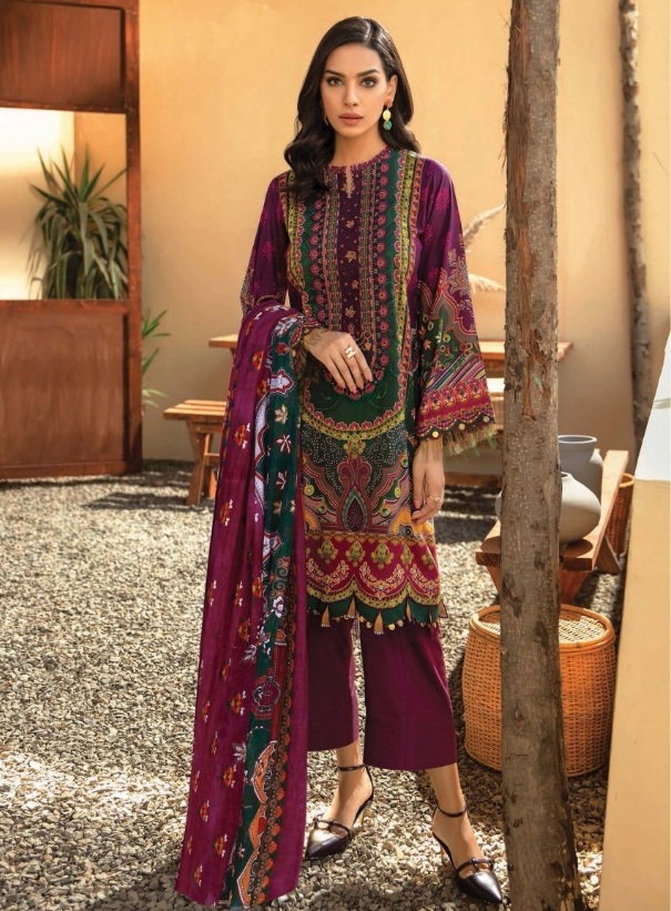 Buy Karachi pattern dress materials. at Amazon.in