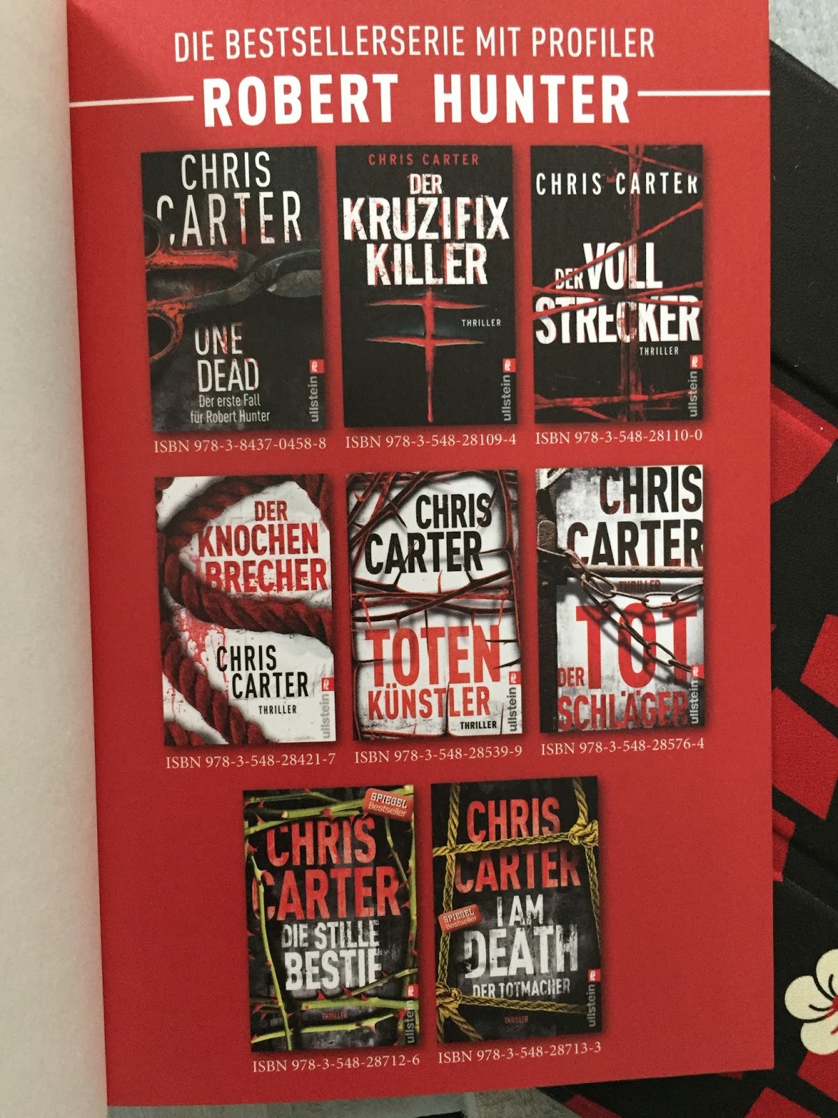 Rezension Death Call Er Bringt Den Tod Von Chris Carter Tii Ana S Kleine Bucherwelt