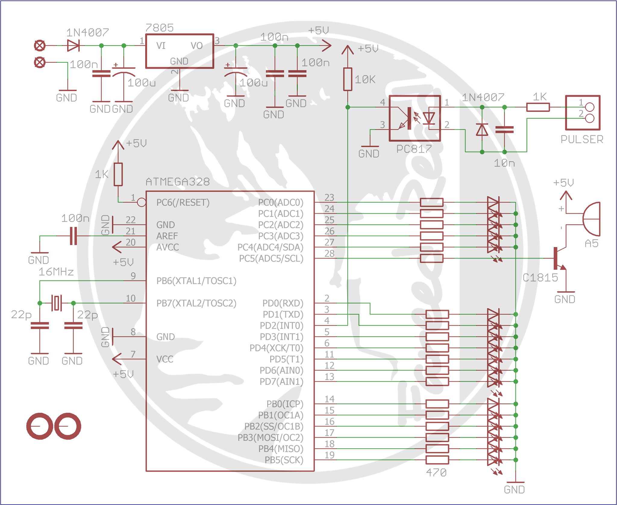 Membuat LED Tachometer Arduino / LED RPM Meter Fareed Read's Blog