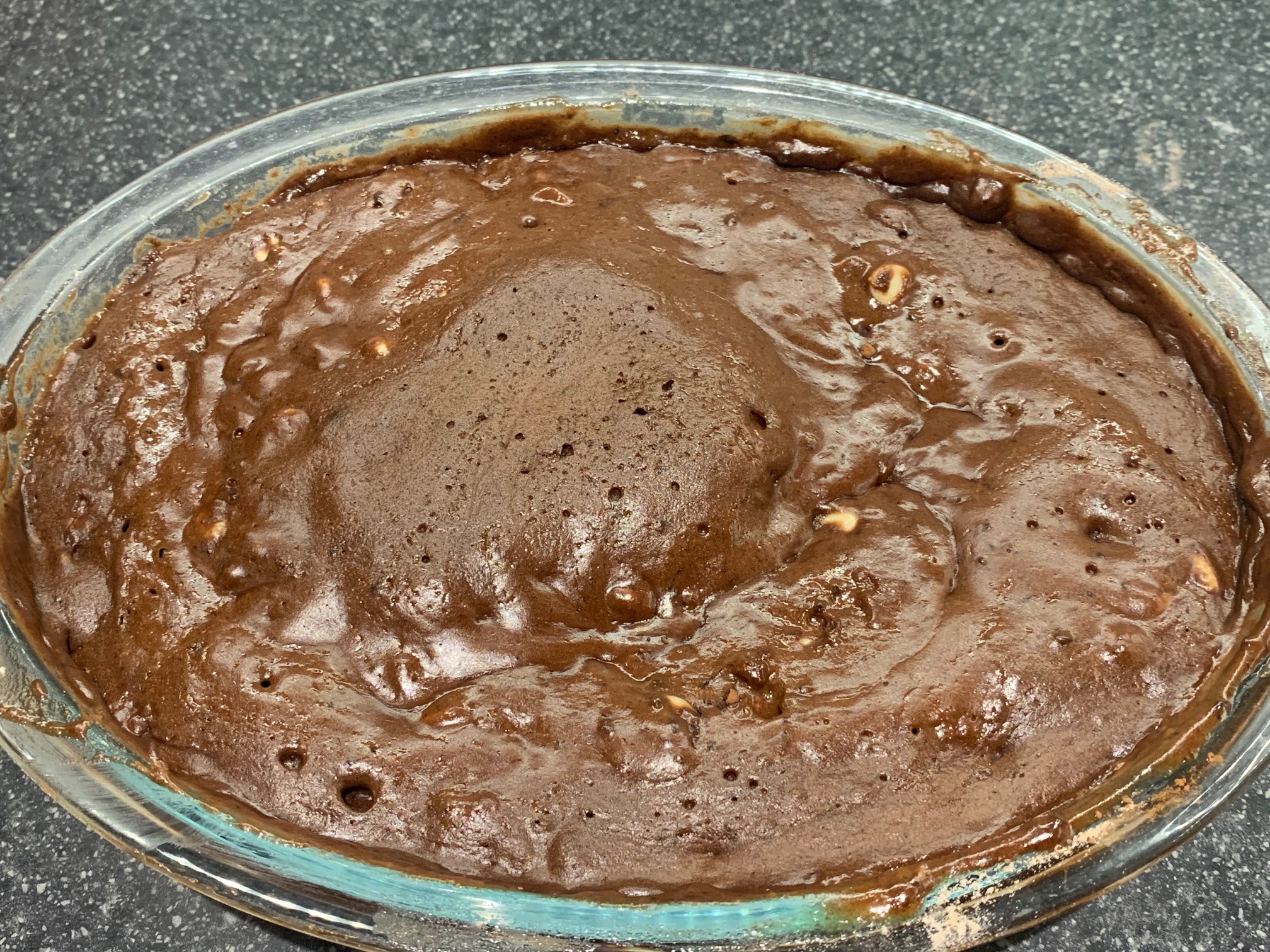 Microwave Double Chocolate Pudding