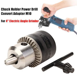 Chuck Drill Holder Convert Adapter Electric Angle Grinder
