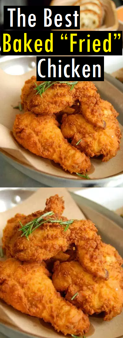 The Best Baked “Fried” Chicken - SundayRecipes