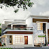 4 BHK traditional mix contemporary house design