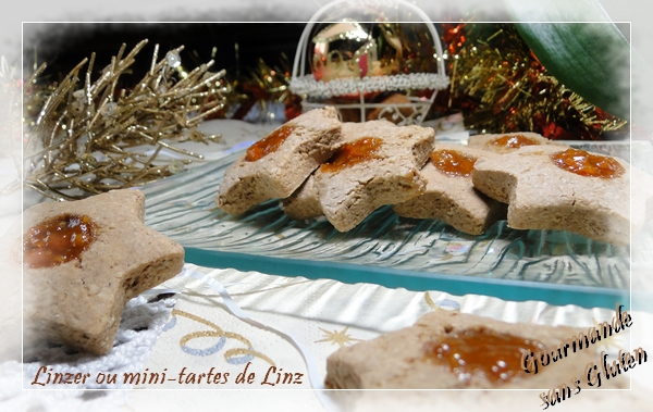 Linzer ou mini-tartes de Linz, biscuits de Noël
