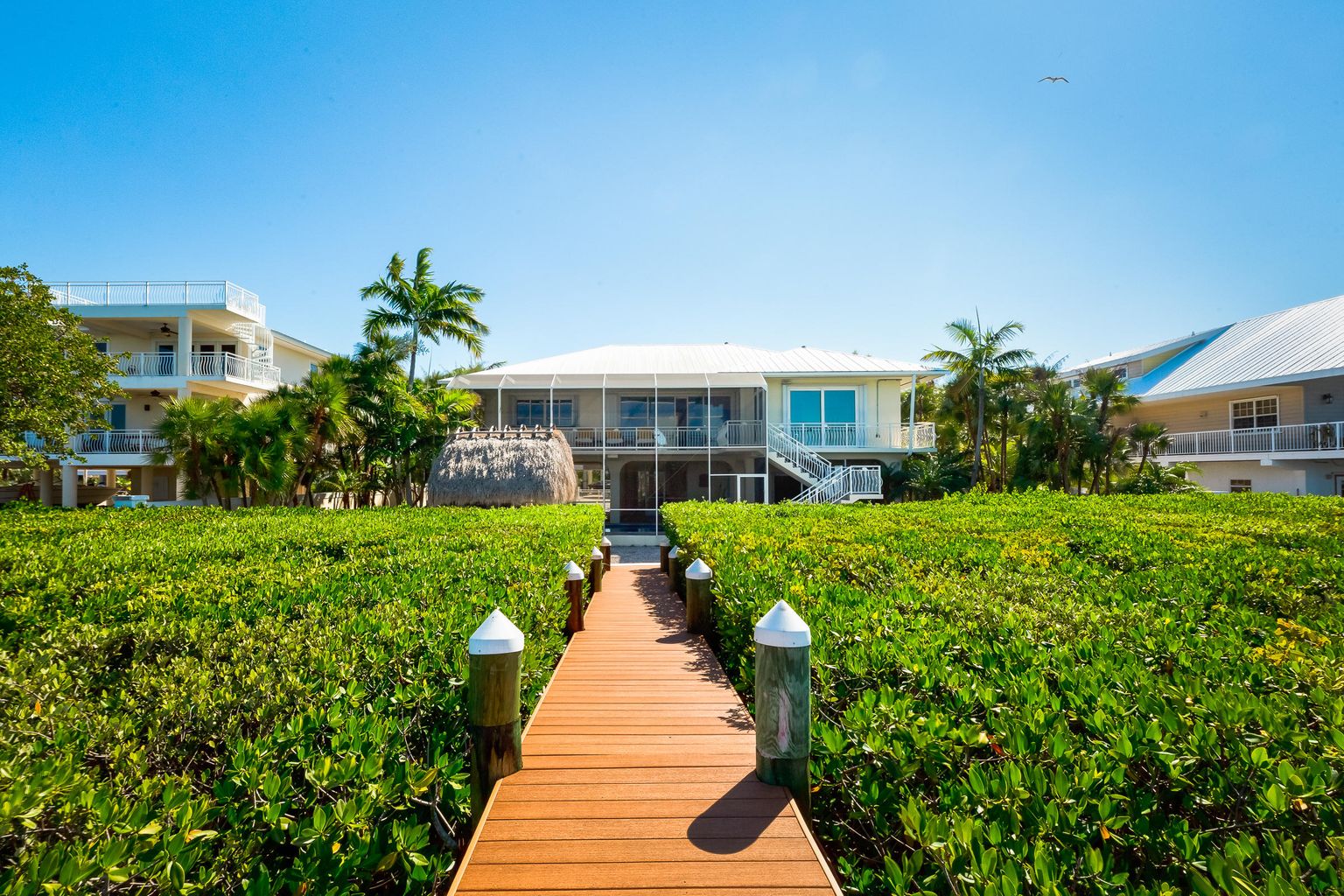 Real Estate in the Florida Keys Bay front Pool home in Key Largo 2,5