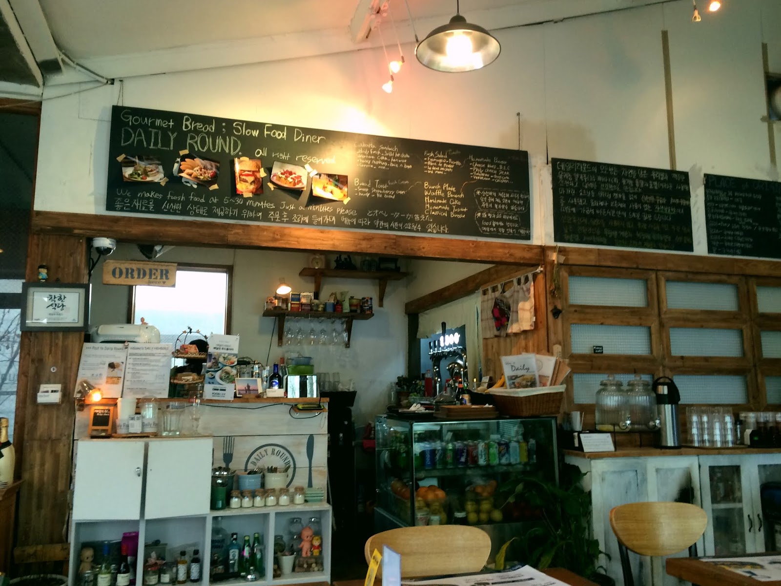 [Seoul Hongdae] Daily Round Burger Diner Hongdae Brunch with
