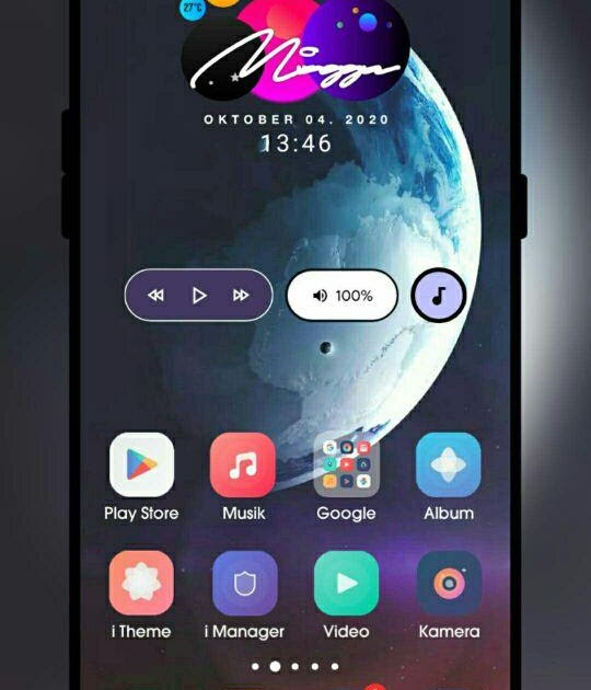 Download Tema Cahaya Bulan Untuk Vivo