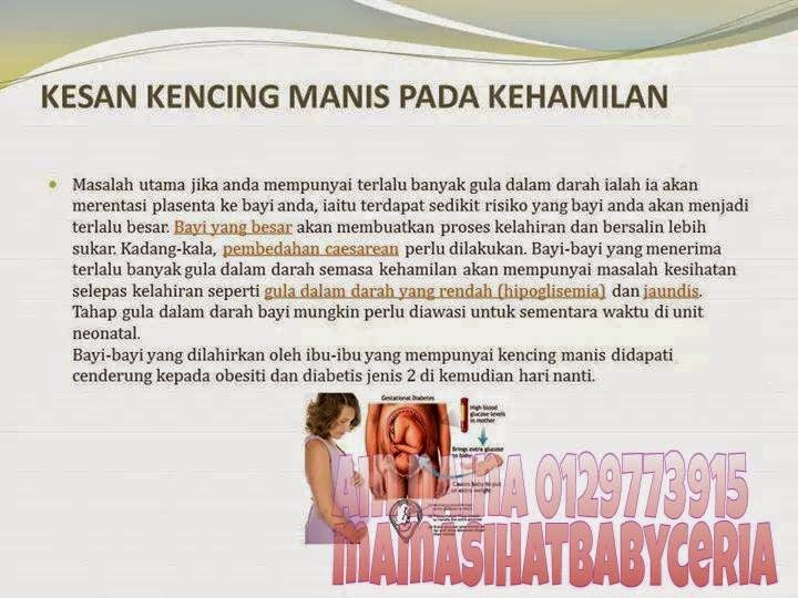 Rumahku Syurgaku MASALAH DIABETES/KENCING MANIS KETIKA HAMIL
