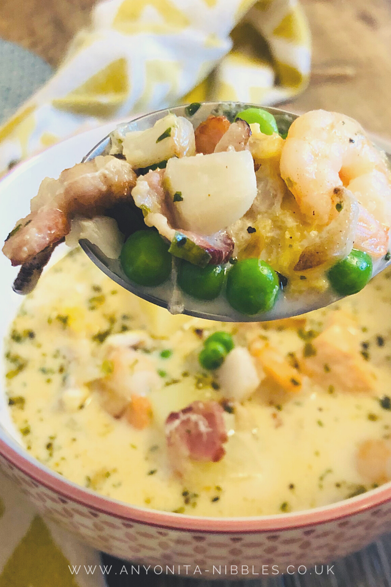 Anyonita Nibbles GlutenFree Recipes Easiest LactoseFree and GlutenFree Seafood Chowder