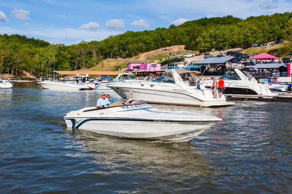 A FUN and Exciting Weekend at the Lake of the Ozarks has Begun! Car