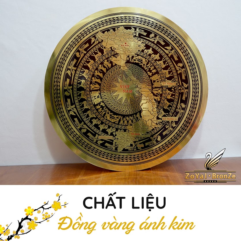 [A117] Mua quà tặng mặt trống đồng Ngọc Lũ ở đâu uy tín?