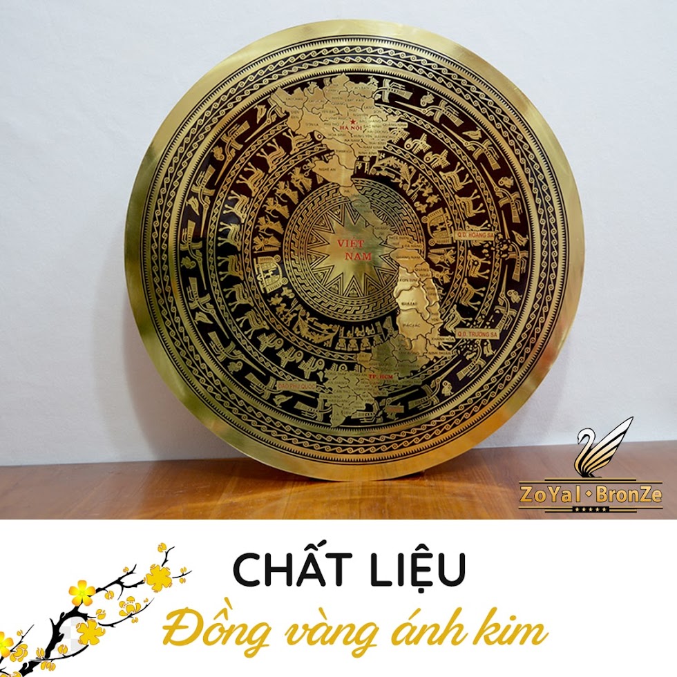 [A117] Địa chỉ mua mặt trống đồng: Quà tặng đối tác cao cấp