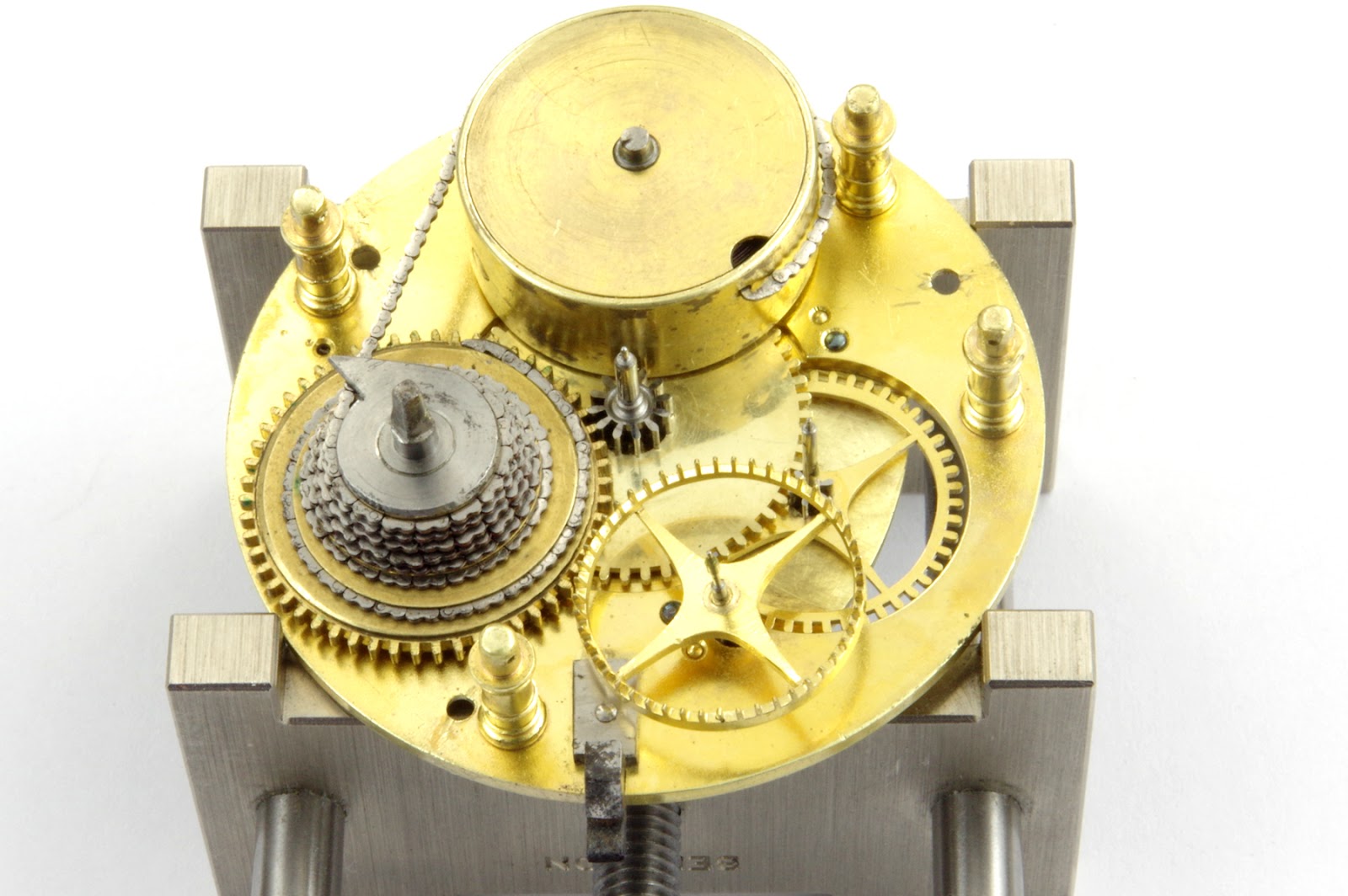 Oxford Pocket Watches Verge Fusees and Modern Mainsprings don’t mix.