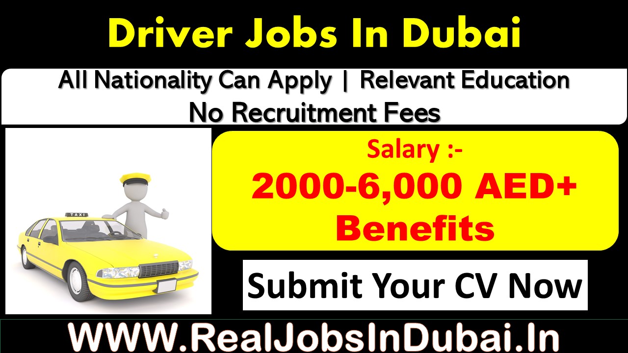 Driver Jobs In Dubai