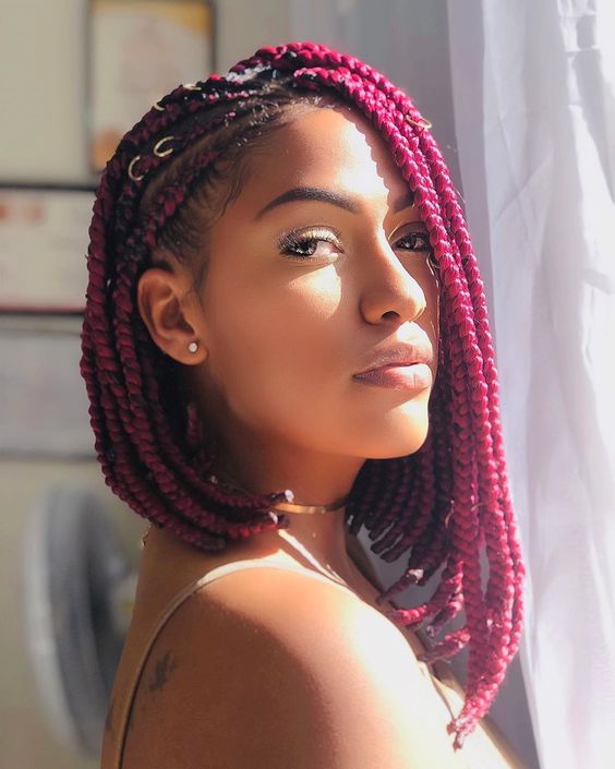 13 inspirações de Tranças Afros Box Braids para você Blog da Pretah