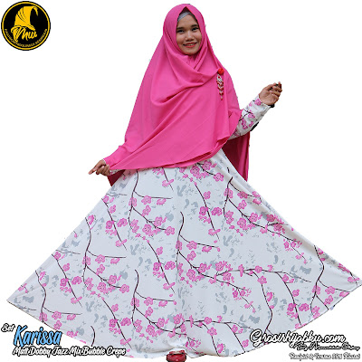Gamis Set Doby Jazz Mix Diamond Crepe Khimar Model Simple Gamis Set Doby Jazz Mix Diamond Crepe Khimar Model Simple